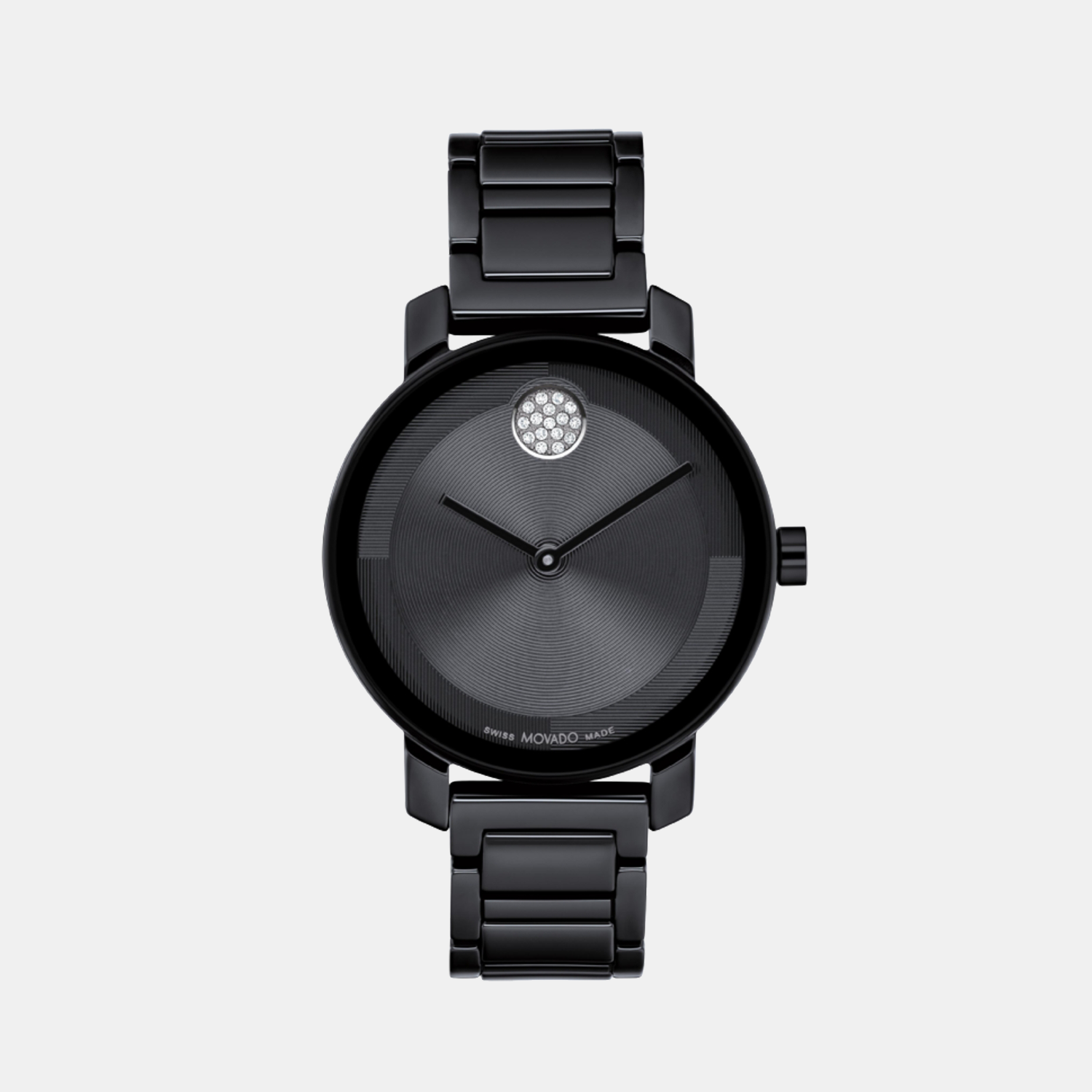 Movado Round Black Analog watch