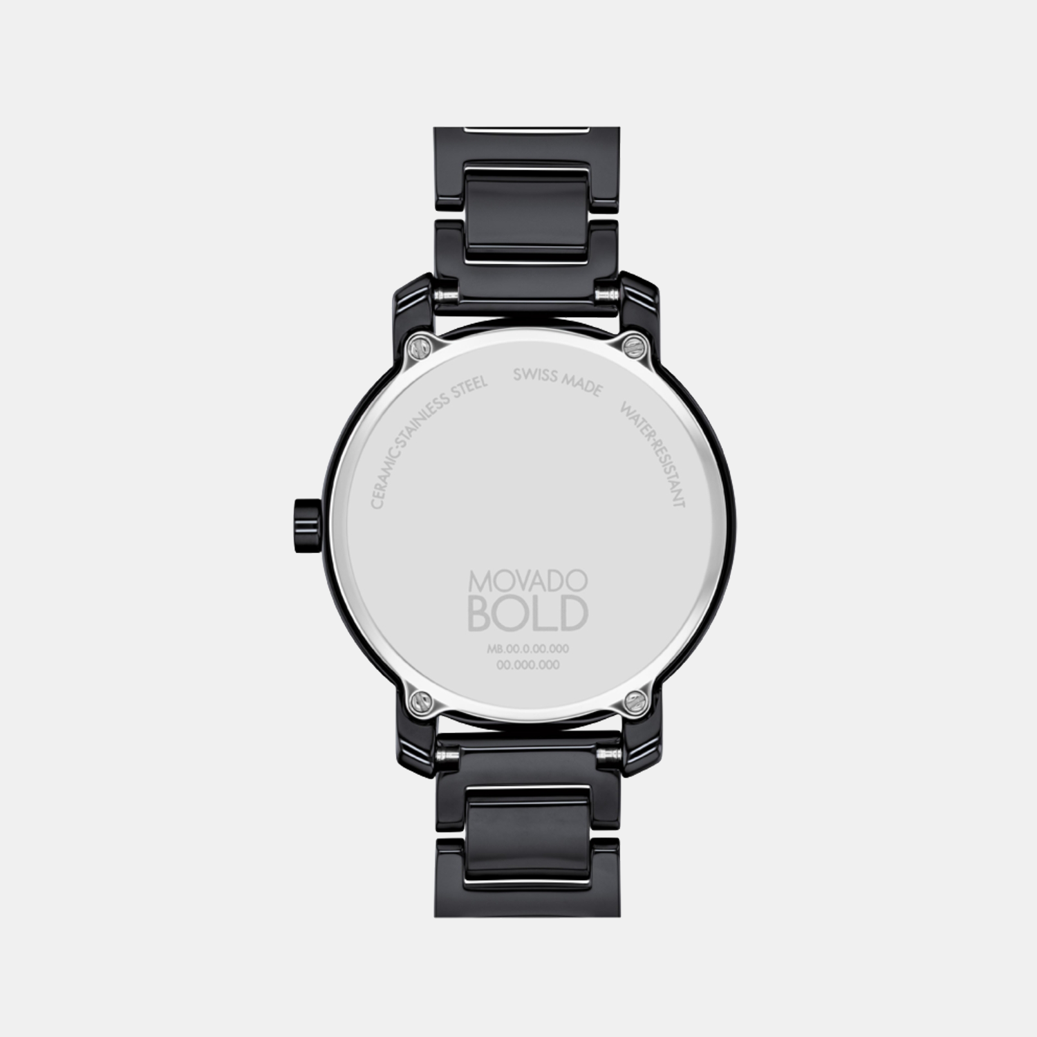 Movado Women Round Black watch