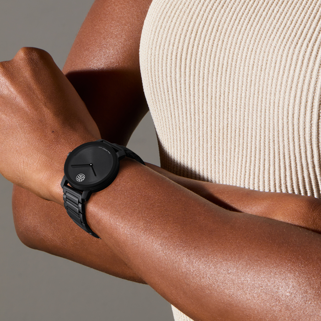 Movado Stainless Steel Round watch