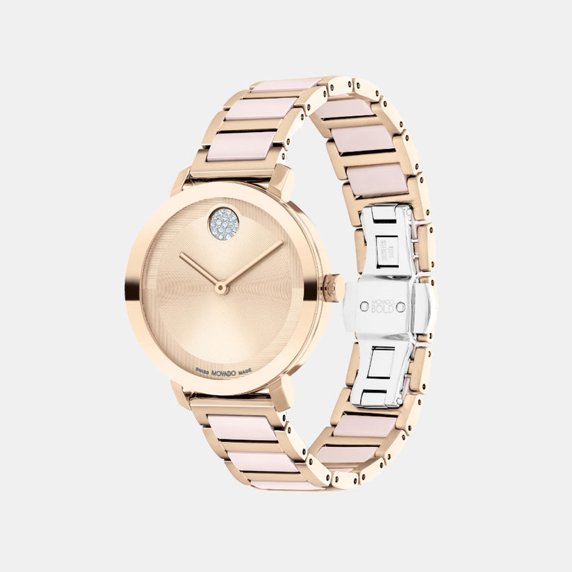 Movado 34 mm Round Quartz watch