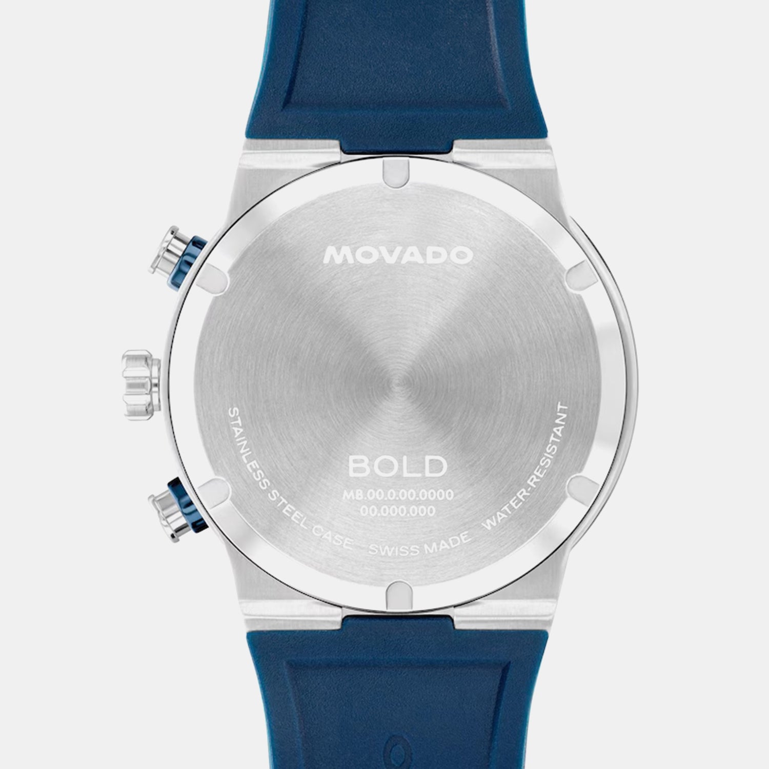 Bold Men Quartz Grey Dial Chronograph Silicone Watch 3601240