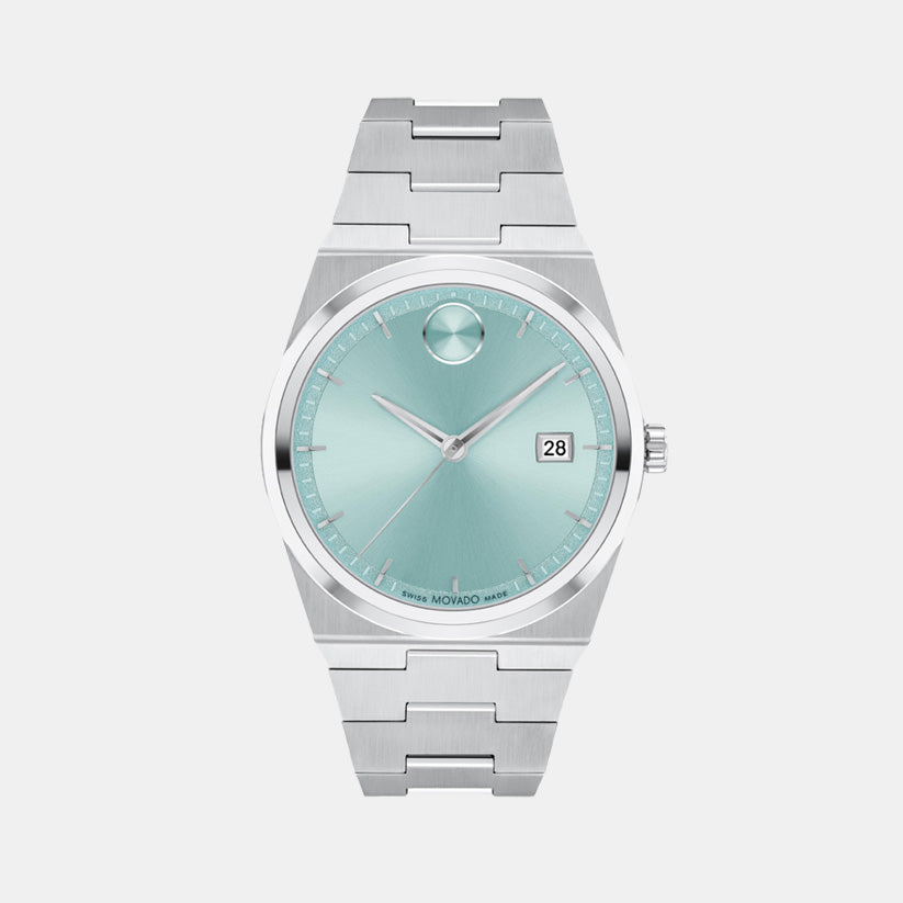 Movado Round Blue Seafoam Analog watch