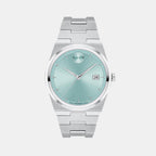 Movado Round Blue Seafoam Analog watch