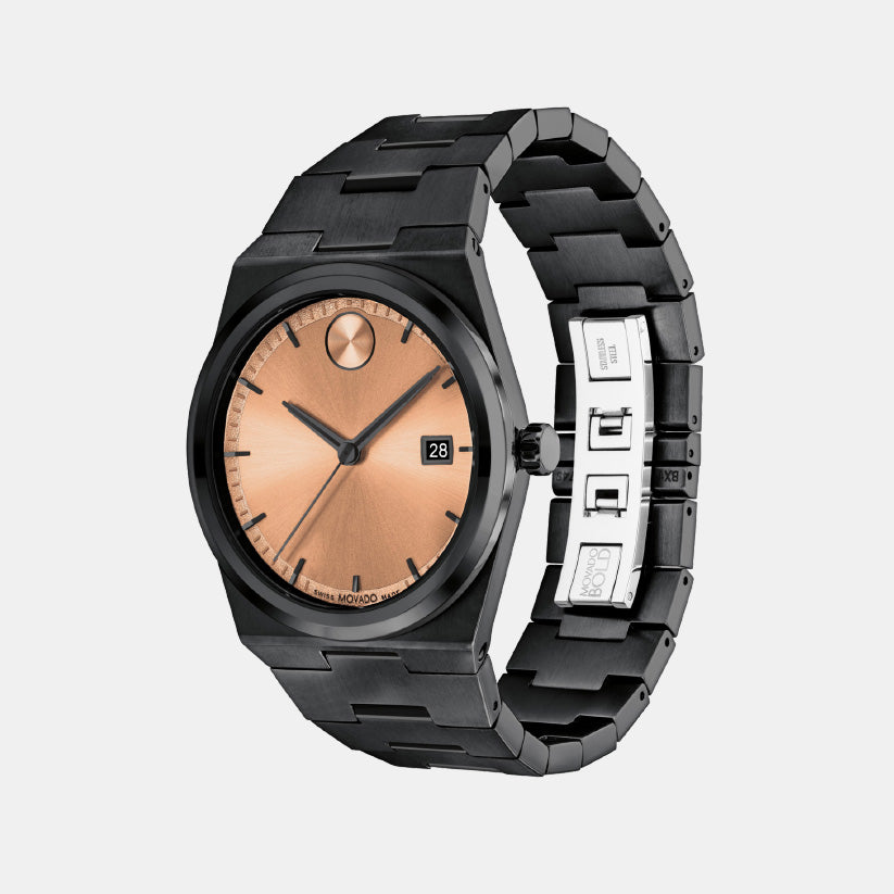 Movado 40 mm Round Quartz watch