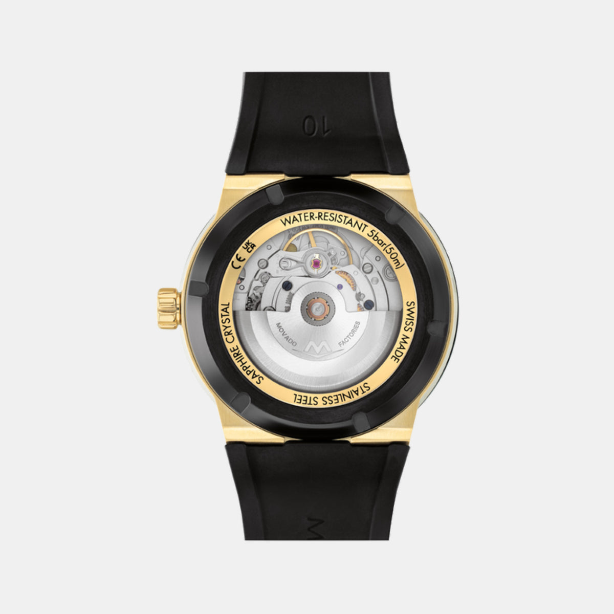 Bold Fusion Men Automatic Black Dial Analog Stainless Steel Watch 3601247