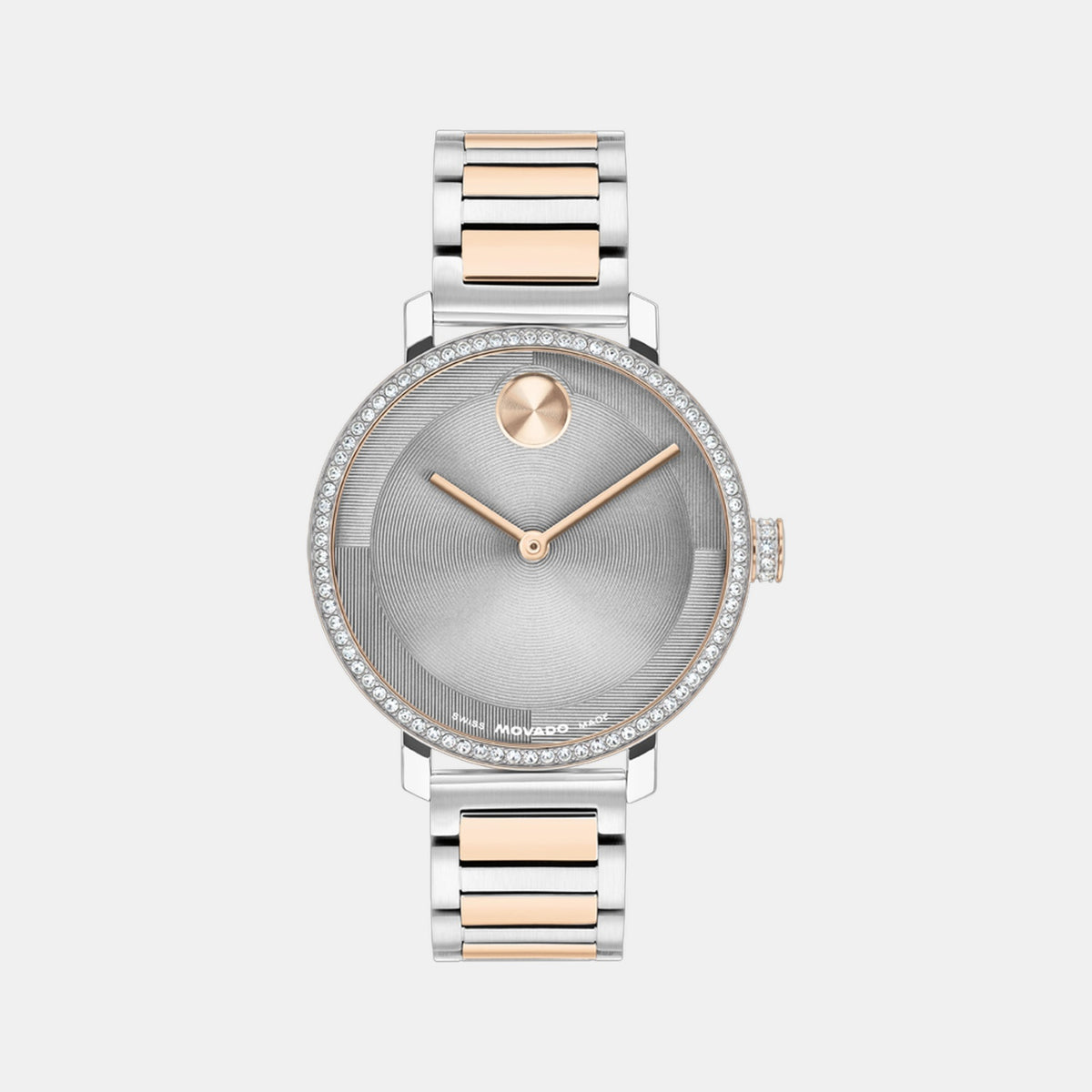 Bold Evolution Women Quartz Grey Dial Analog Stainless Steel Watch 3601283