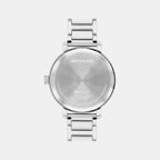 Bold Women Quartz Grey Dial Analog Stainless Steel Watch 3601283