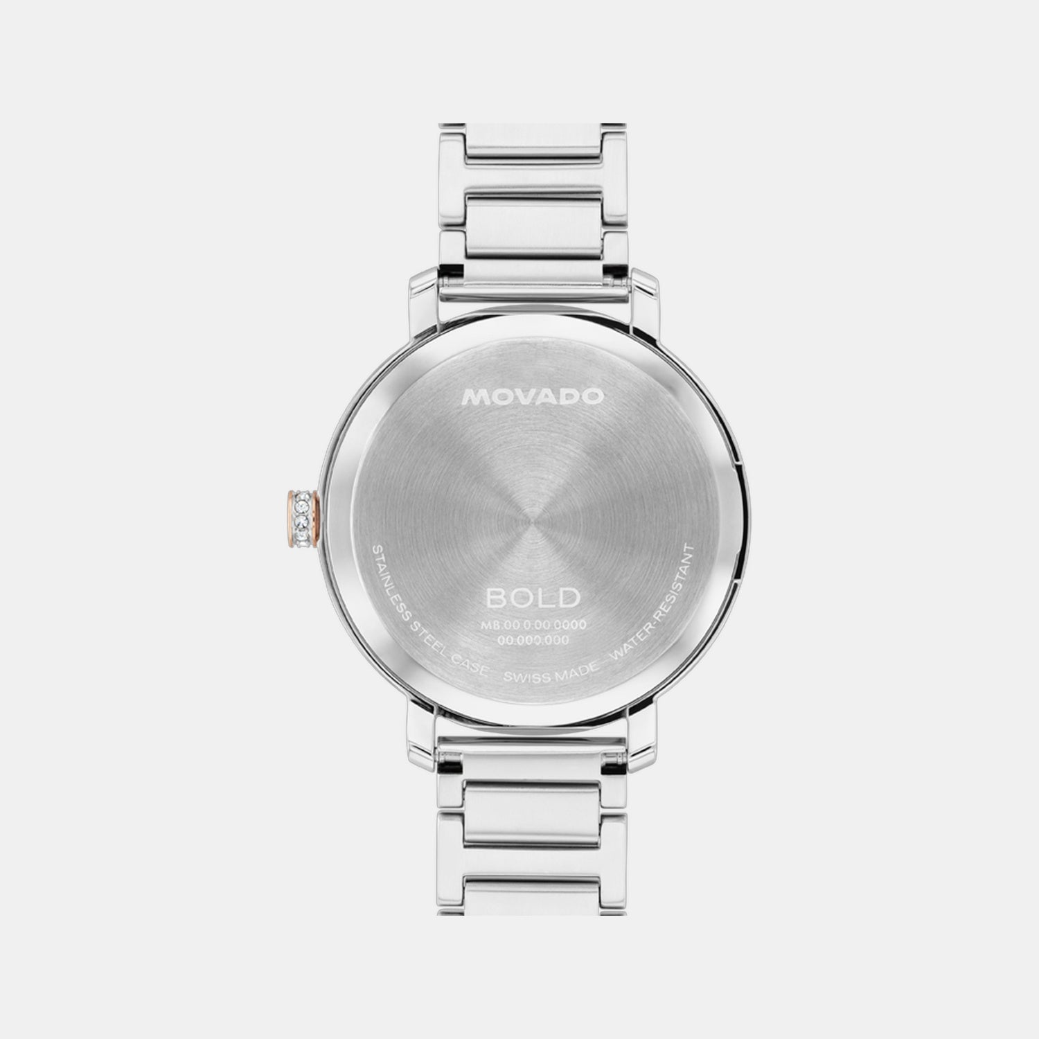 Bold Women Quartz Grey Dial Analog Stainless Steel Watch 3601283