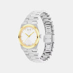 Bold Quest Mini Women Quartz White Dial Analog Stainless Steel Watch 3601291