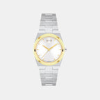 Bold Quest Mini Women Quartz White Dial Analog Stainless Steel Watch 3601291