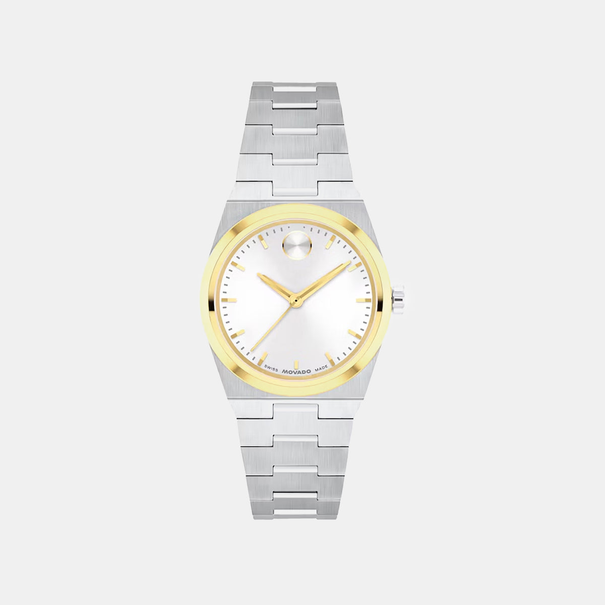 Bold Quest Women Quartz White Dial Analog Stainless Steel Watch 3601291