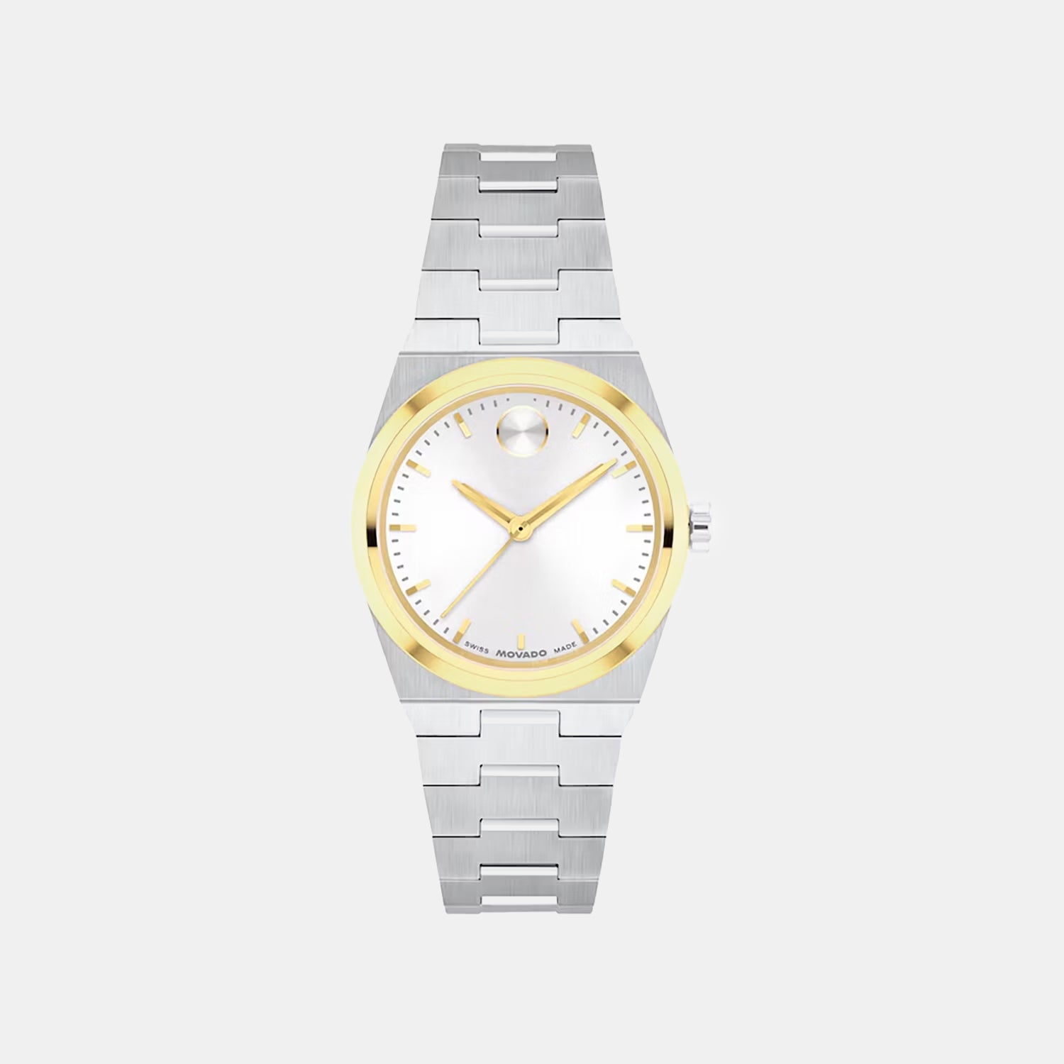 Bold Quest Mini Women Quartz White Dial Analog Stainless Steel Watch 3601291