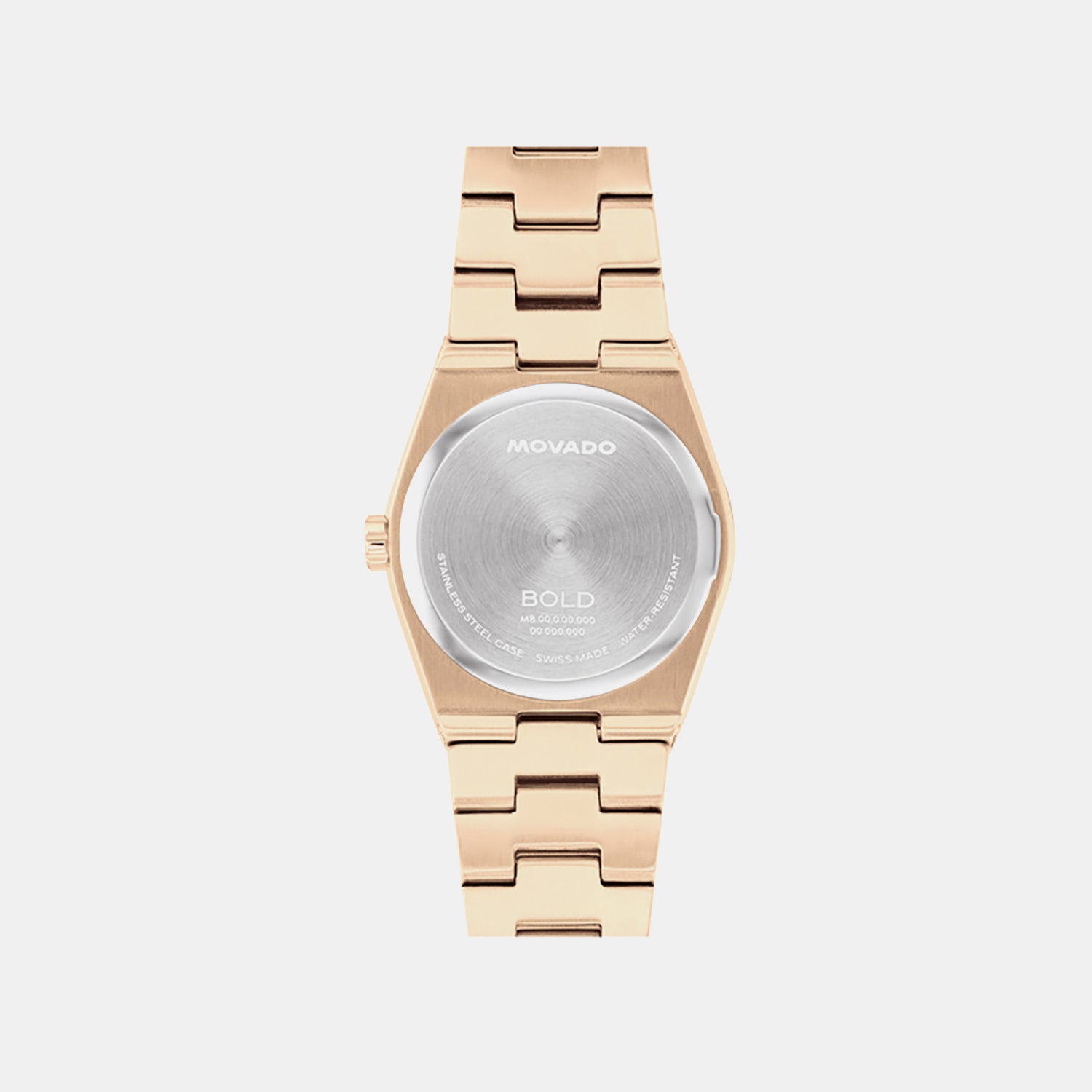 Bold Women Quartz Champagne Dial Analog Stainless Steel Watch 3601293