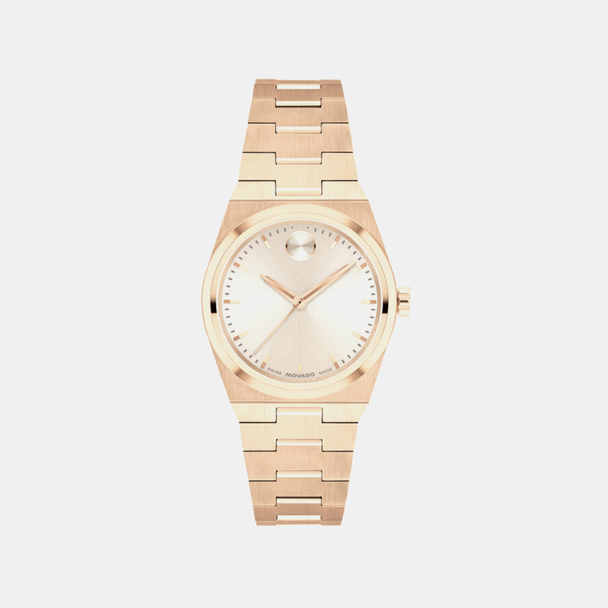 Bold Quest Women Quartz Champagne Dial Analog Stainless Steel Watch 3601293