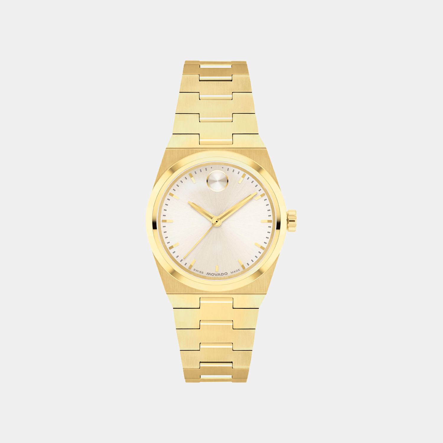 Bold Quest Women Quartz Champagne Dial Analog Stainless Steel Watch 3601294