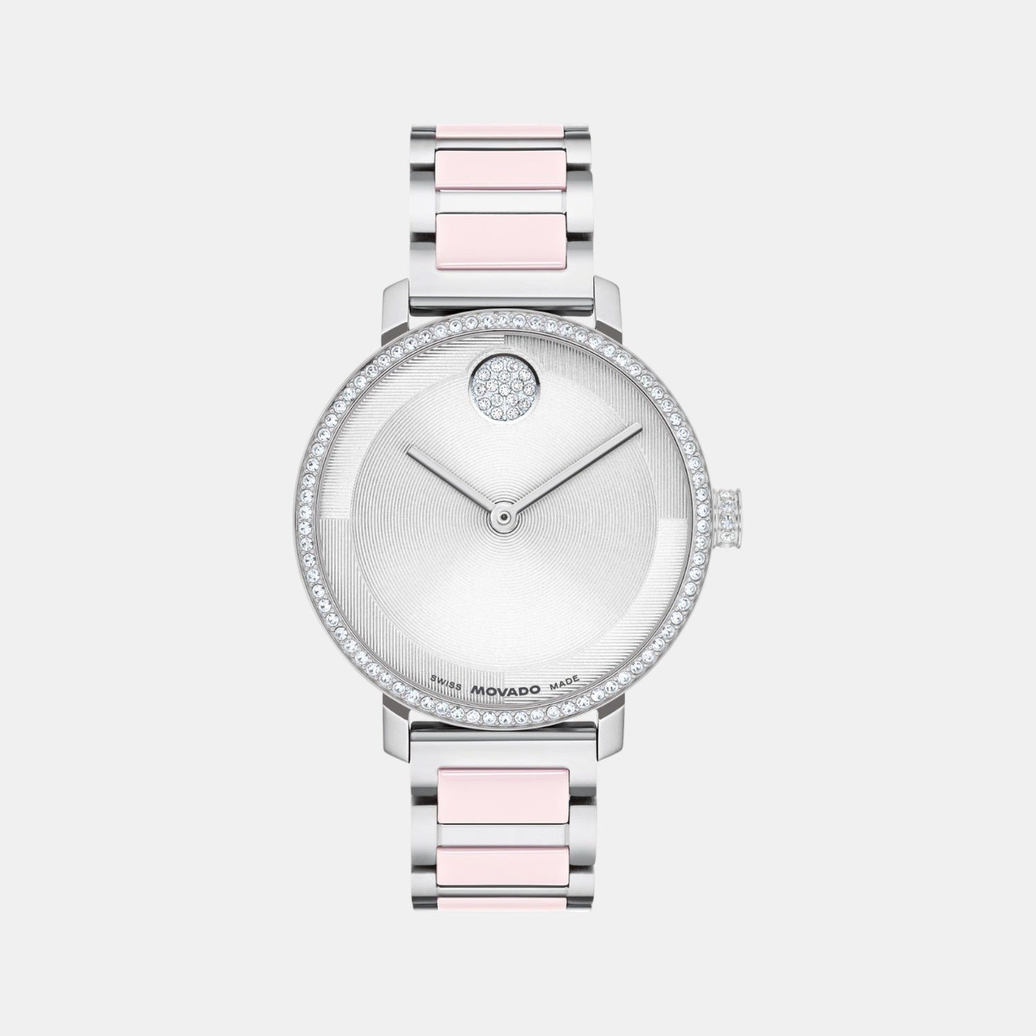 Bold Women Quartz Silver Dial Analog Stainless Steel Watch 3601300