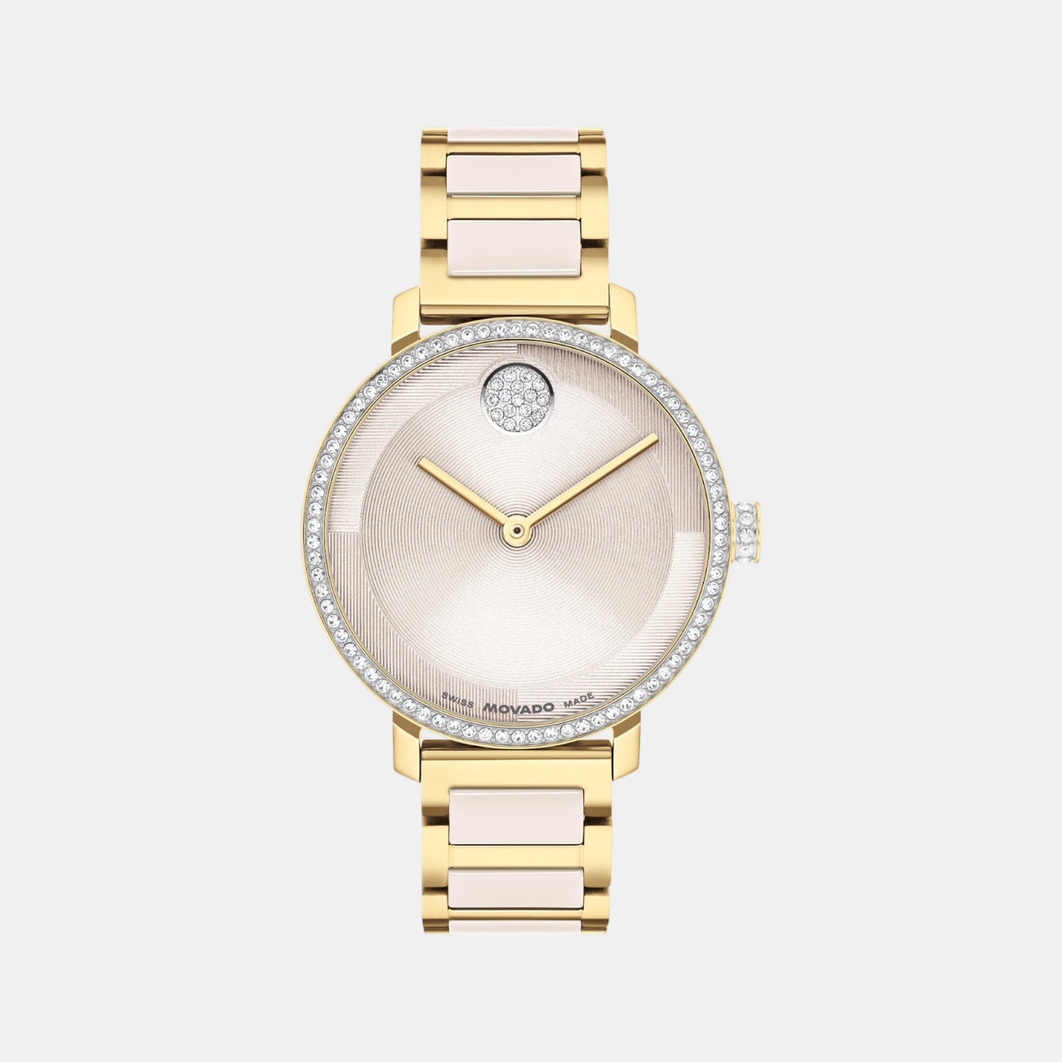 Bold Women Quartz Taupe Dial Analog Stainless Steel Watch 3601301