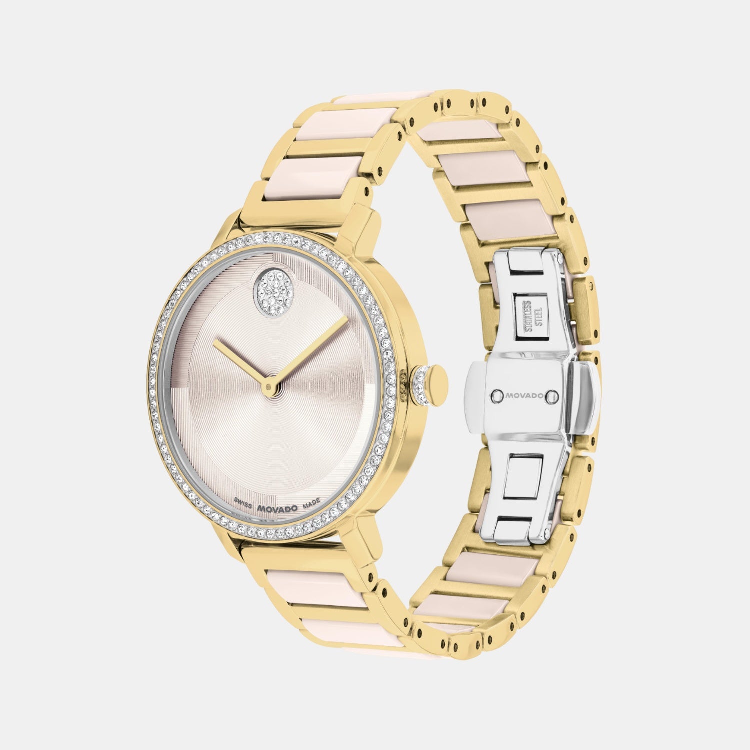 Bold Women Quartz Taupe Dial Analog Stainless Steel Watch 3601301