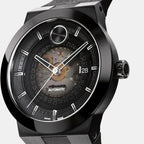 BOLD Fusion Men Automatic Black Dial Analog Rubber Watch 3601303