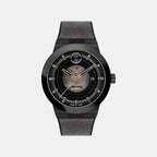 BOLD Fusion Men Automatic Black Dial Analog Rubber Watch 3601303