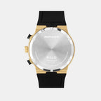 Bold Men Quartz Black Dial Chronograph Silicone Watch 3601307