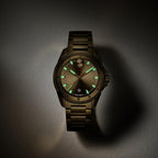 Bold Verso S Men Quartz Green Dial Analog Stainless Steel Watch 3601390