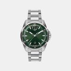 Bold Verso S Men Quartz Green Dial Analog Stainless Steel Watch 3601390