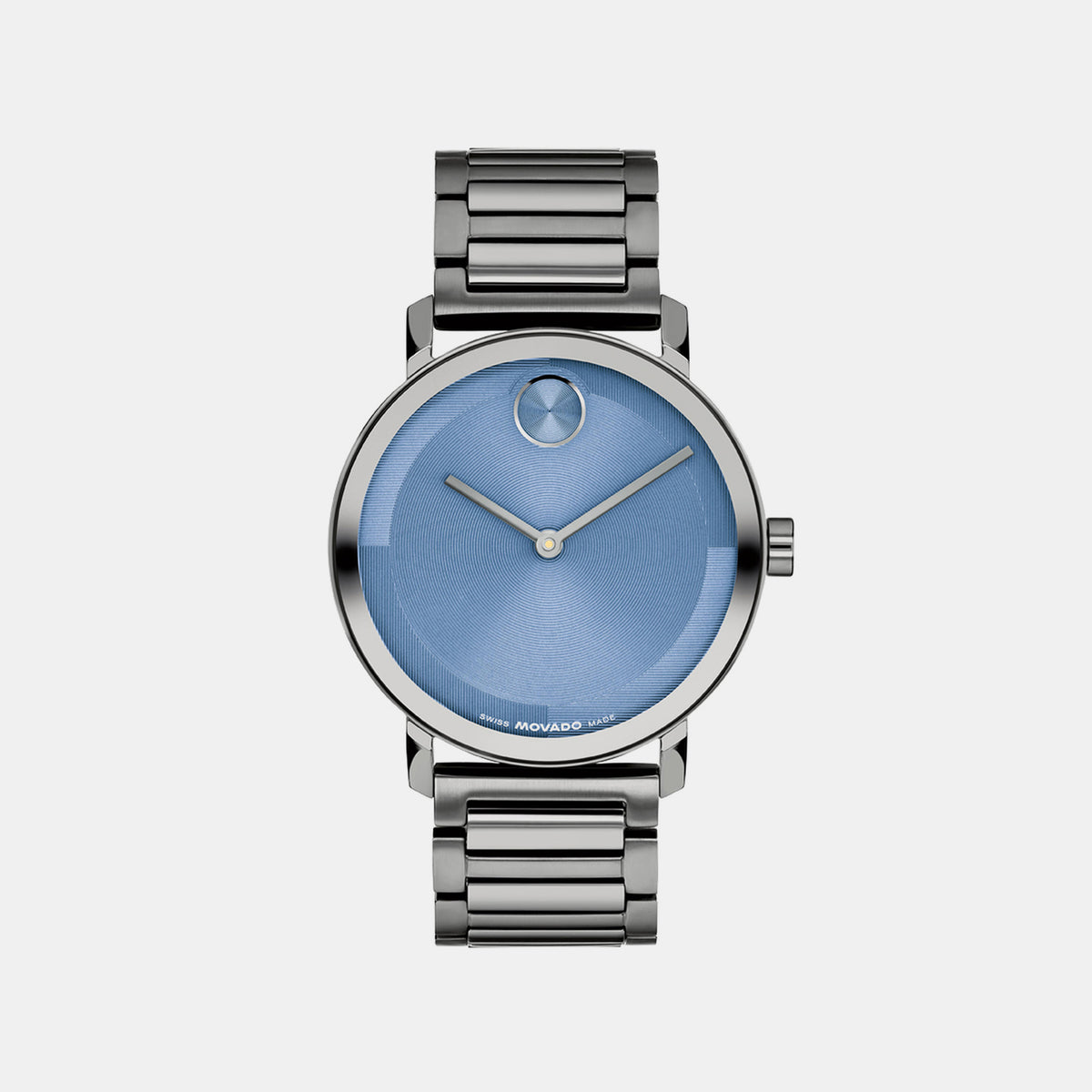 Men Quartz Blue Dial Analog Stainless Steel Watch 3601422