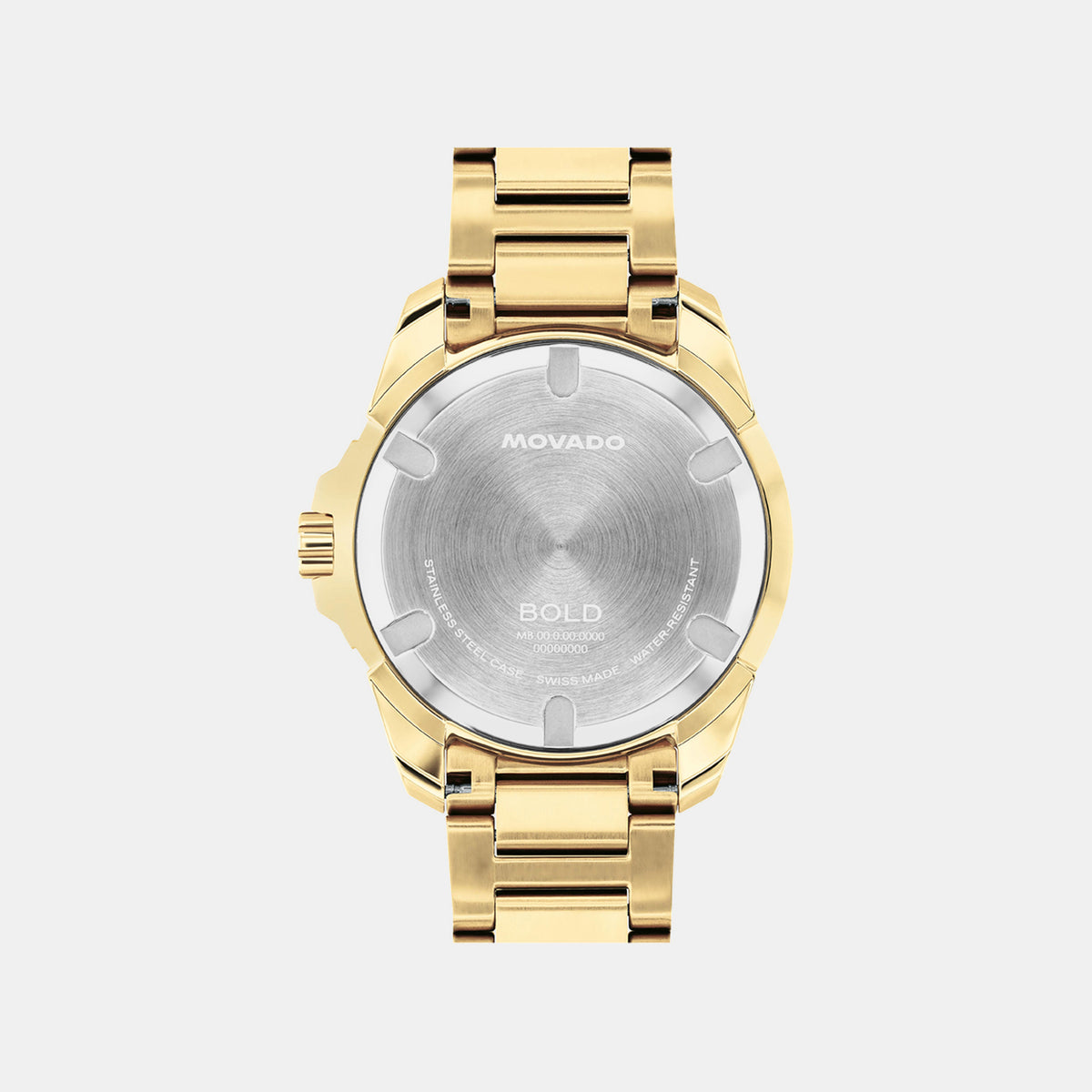Bold Verso Men Quartz Gold Dial Analog Stainless Steel Watch 3601439