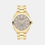 Datron Men Automatic Grey Dial Analog Stainless Steel Watch 3650172