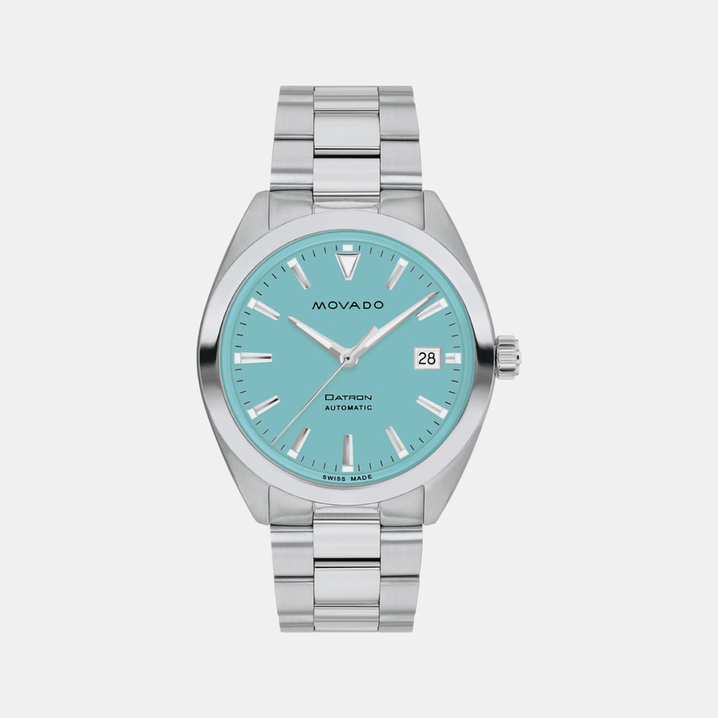 Datron Heritage Men Quartz Blue Dial Analog Stainless Steel Watch 3650175