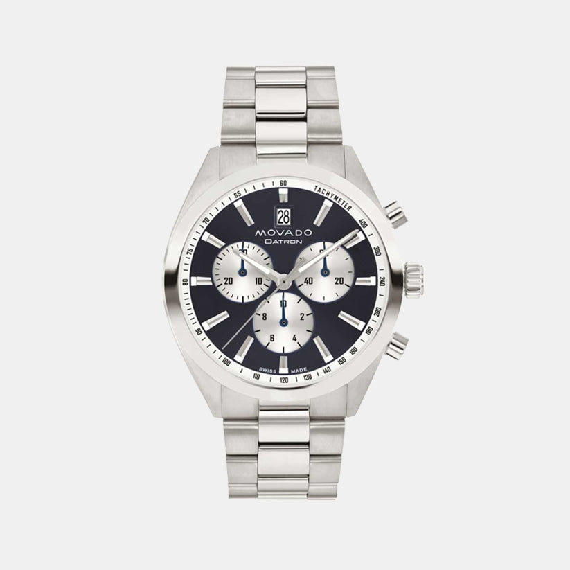 Movado Round Navy Chronograph watch