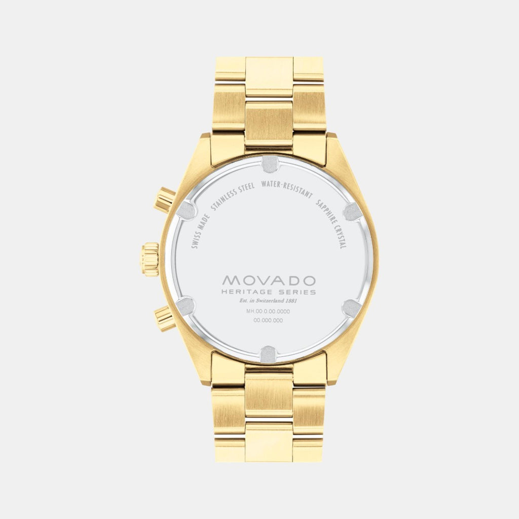 Movado Men Round White watch
