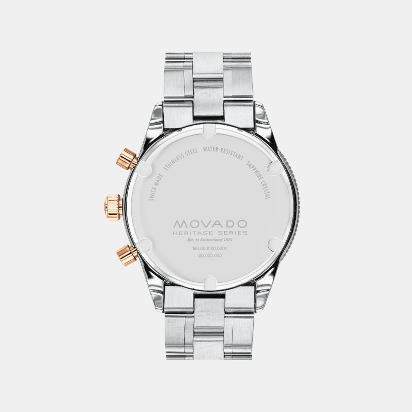 Movado Men Round Blue watch