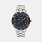 Movado Round Blue Analog watch