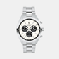 Heritage Men Quartz Ivory Dial Chronograph Stainless Steel Watch 3650197