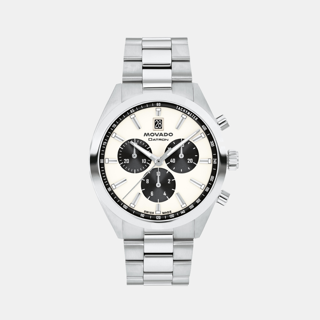 Movado Round Ivory Chronograph watch