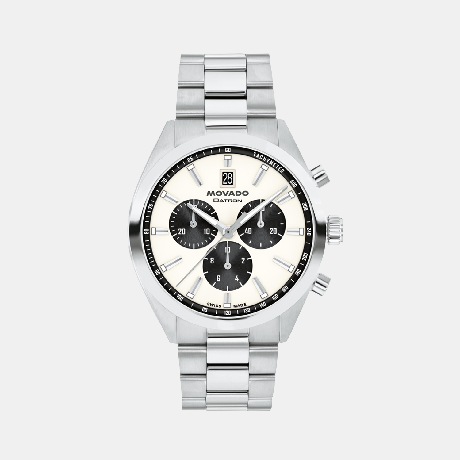 Movado Round Ivory Chronograph watch
