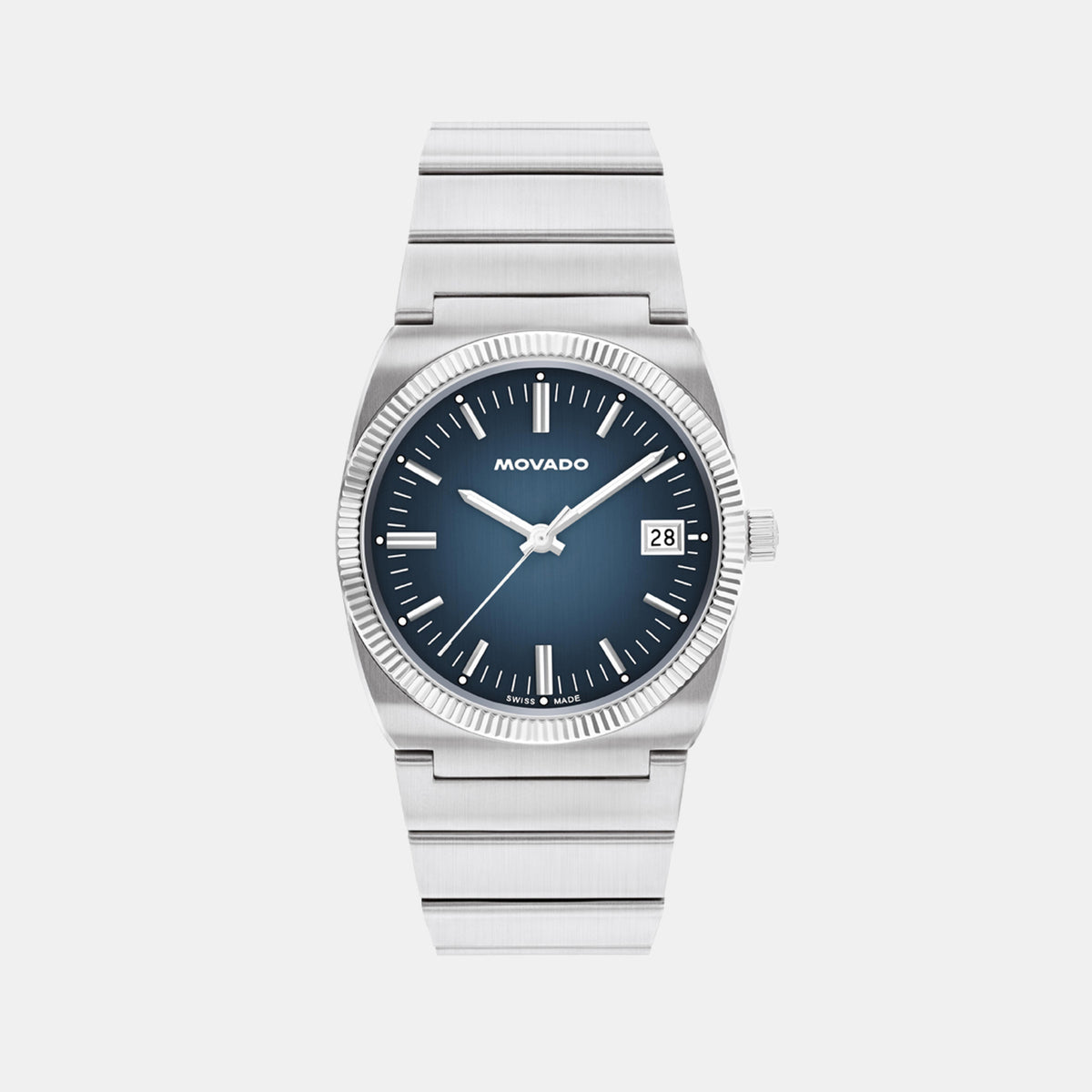 Heritage Ondoplan Men Quartz Blue Dial Analog Stainless Steel Watch 3650215
