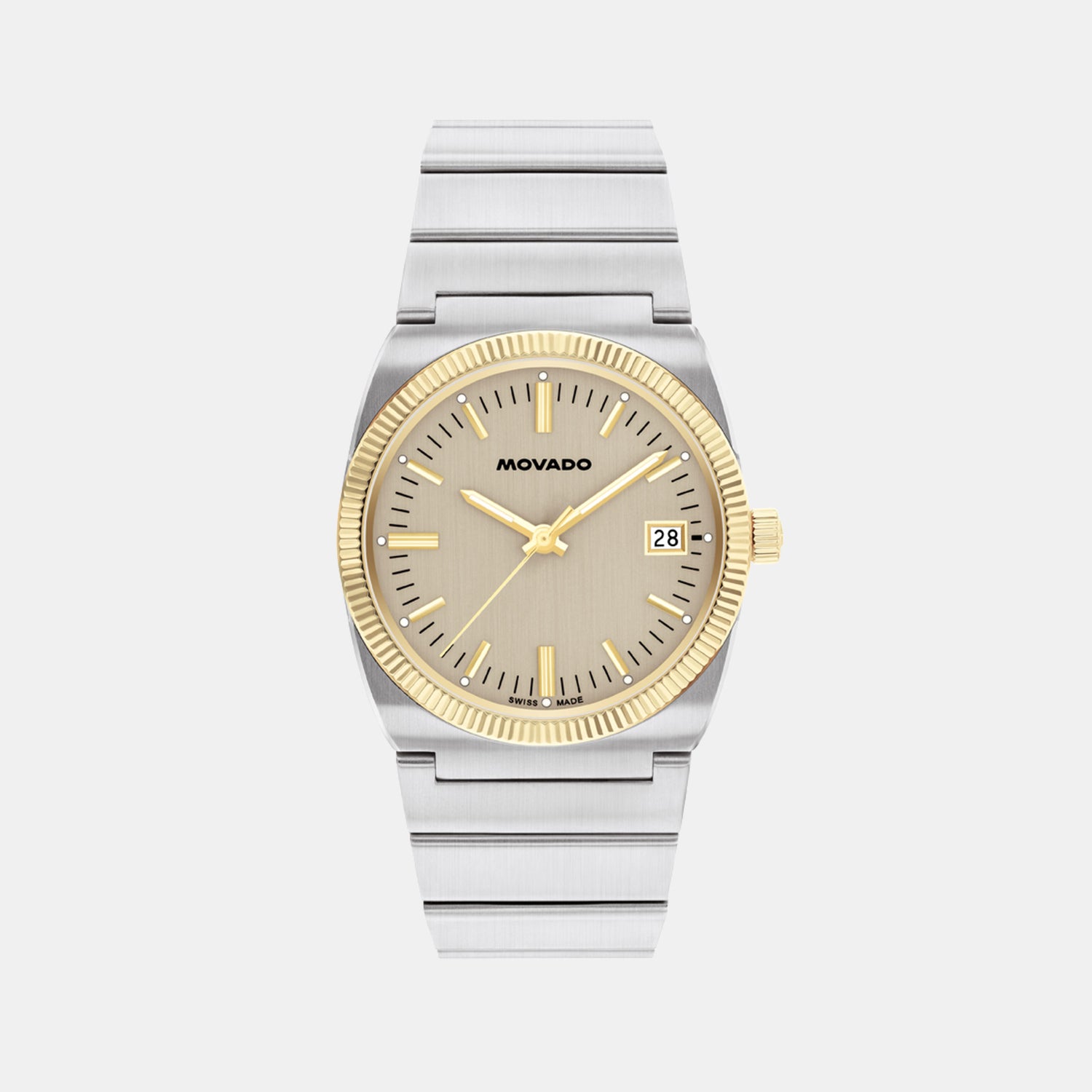 Heritage Unisex Quartz Grey Dial Analog Stainless Steel Watch 3650216