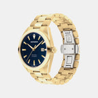 Datron Unisex Automatic Blue Dial Analog Stainless Steel Watch 3650235