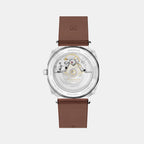 Heritage Kingmatic Men Automatic Black Dial Analog Leather Watch 3650237