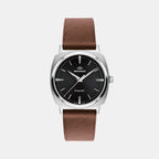 Heritage Kingmatic Men Automatic Black Dial Analog Leather Watch 3650237