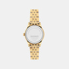 Heritage Calendoplan Women Quartz White Dial Analog Stainless Steel Watch 3650239
