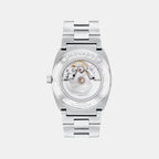 Heritage Ondoplan Men Automatic Blue Dial Analog Stainless Steel Watch 3650242