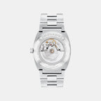 Heritage Ondoplan Men Automatic White Dial Analog Stainless Steel Watch 3650243