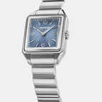 Heritage 1917 Women Quartz Blue Dial Analog Stainless Steel Watch 3650248