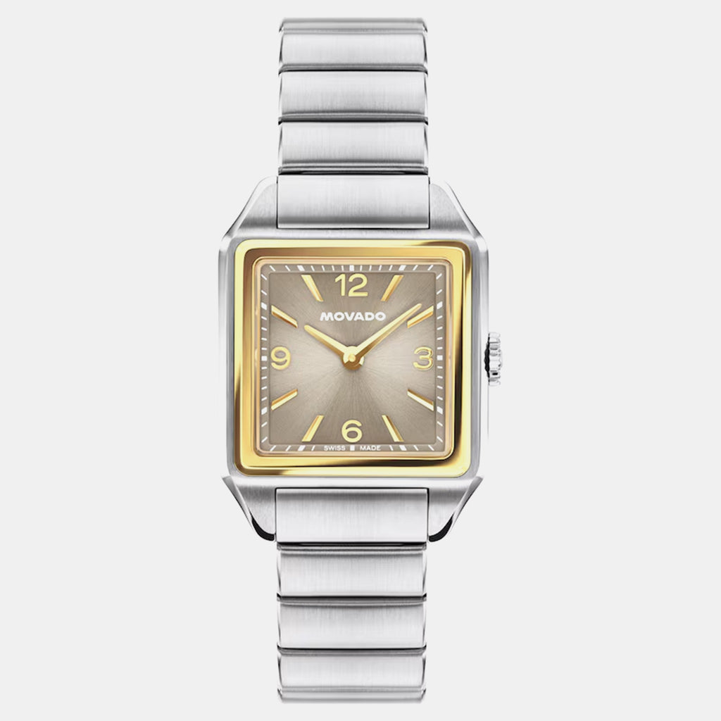 Heritage 1917 Women Quartz Taupe Dial Analog Stainless Steel Watch 3650249