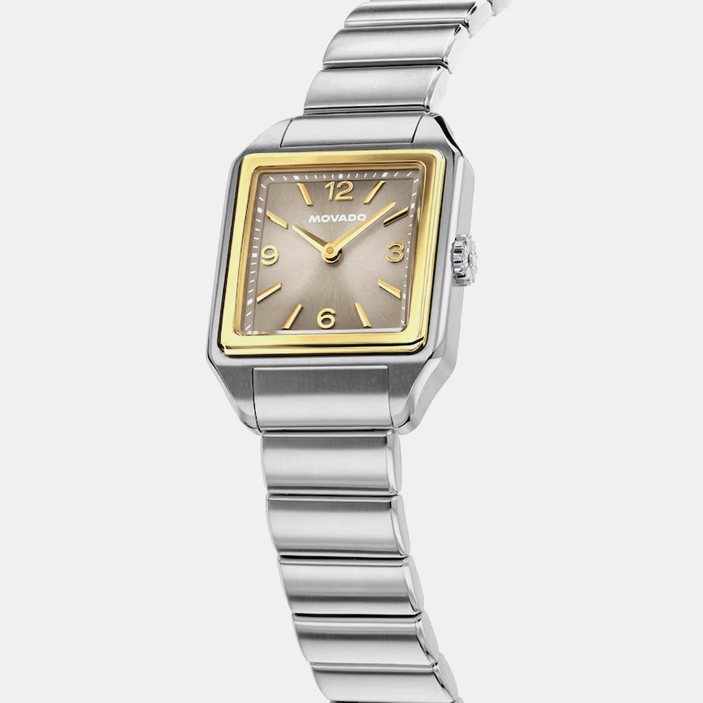 Heritage 1917 Women Quartz Taupe Dial Analog Stainless Steel Watch 3650249