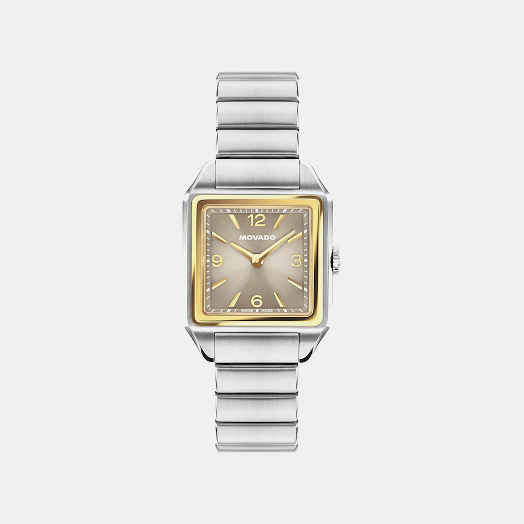 Heritage 1917 Women Quartz Taupe Dial Analog Stainless Steel Watch 3650249